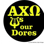Alpha Chi Omega Sticker